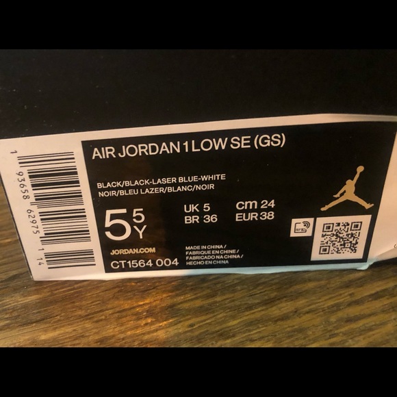 Air Jordan Retro 1 Low “Laser Blue”
